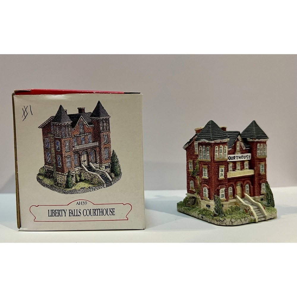 Liberty Falls The Americana Collection 1993 Liberty Falls Courthouse AH39
